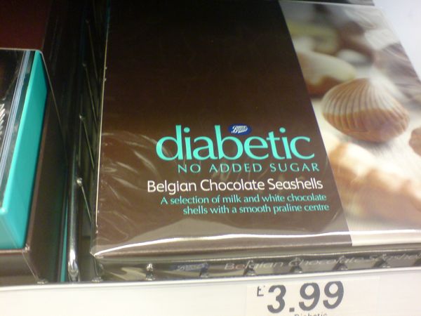 糖尿病用チョコレート